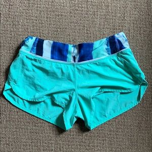 BARELY WORN LULULEMON SHORTS